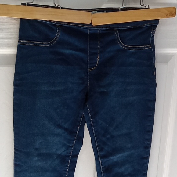 Levi's Pull On Jeggings 26" Waist Blue Jogger Jeans - Picture 2 of 13